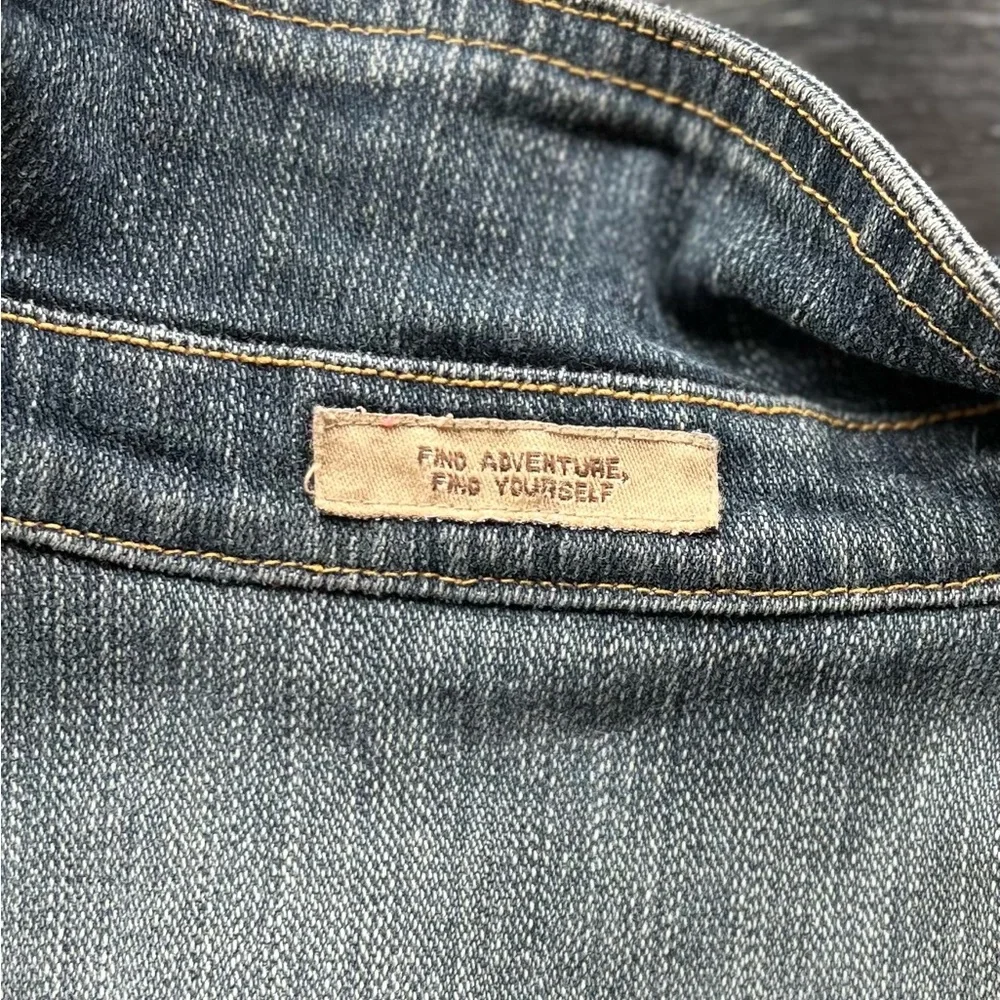 Ruff Hewn Women’s Large Embellished Denim Jacket - Picture 6 of 6